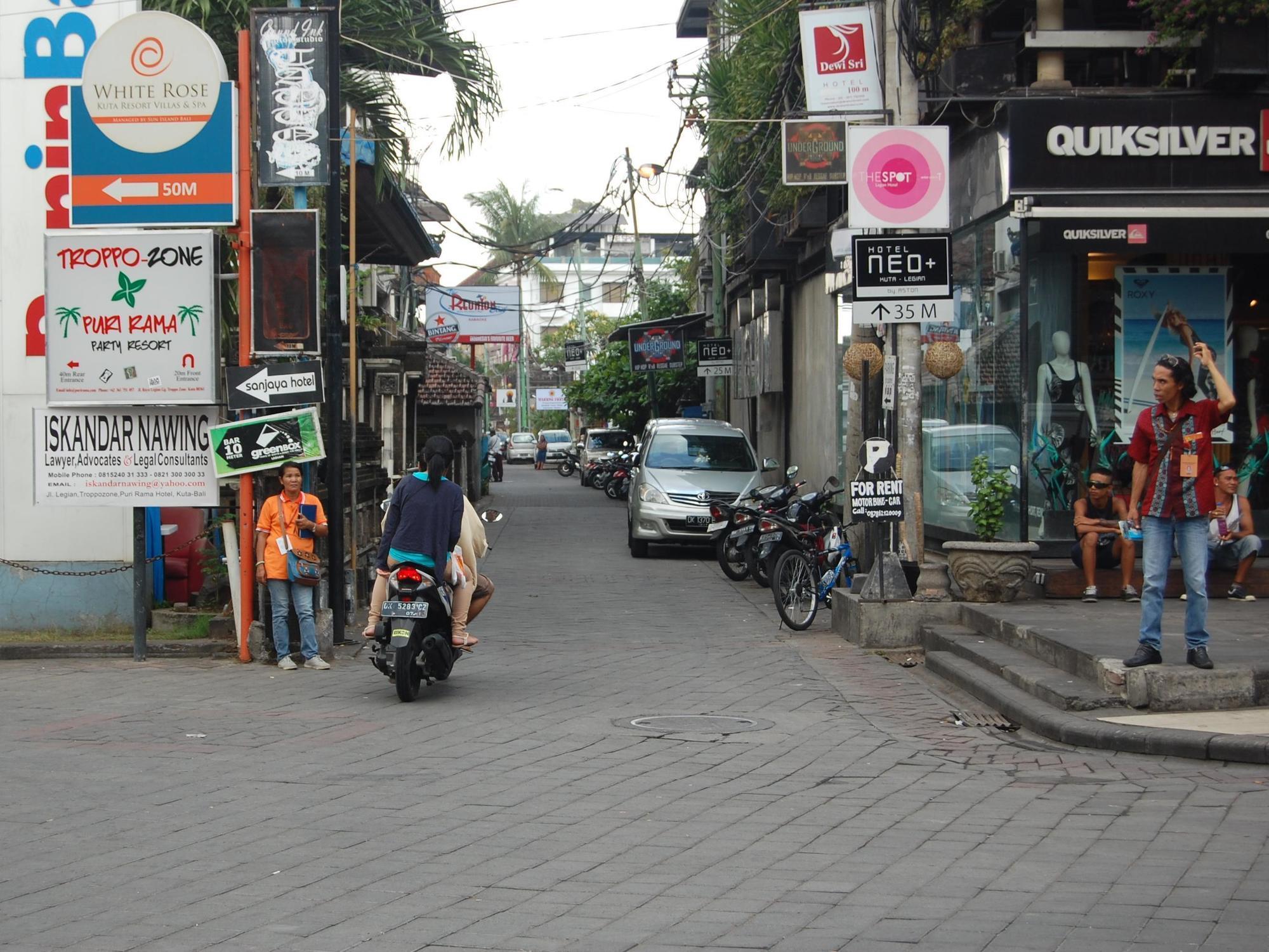 Troppo Zone Puri Rama Resort Kuta Legian Exterior foto